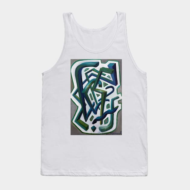 Shapes in space 41 Tank Top by diegomanuel